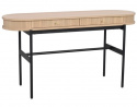 Bijzettafel \'Haddington\' Witgepigmenteerd/Zwart