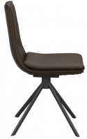 Fauteuil \'Lowell\' Draaiend - Bruin