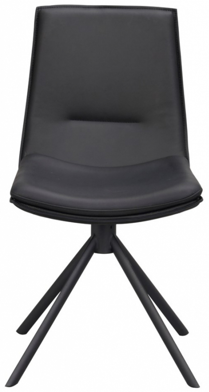 Fauteuil \'Lowell\' Draaiend - Zwart in de groep Meubels / Zitmeubels / Stoelen bij Reforma (120253)