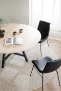 Fauteuil \'Lowell\' - Zwart