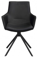 Fauteuil \'Lowell\' Draaiend - Zwart
