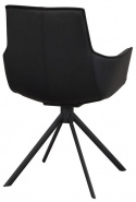 Fauteuil \'Lowell\' Draaiend - Zwart