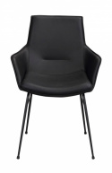 Fauteuil \'Lowell\' - Zwart