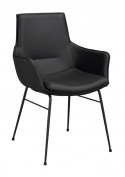 Fauteuil \'Lowell\' - Zwart