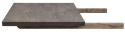 Aanbouwblad \'Carradale\' 50x100cm - Bruin