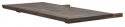 Aanbouwblad \'Carradale\' 50x100cm - Bruin