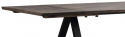 Eettafel \'Carradale\' 220x100cm - Bruin/A-poot