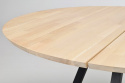 Eettafel \'Carradale\' Rond 150cm - Witgepigmenteerd/X-poot