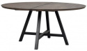 Eettafel \'Carradale\' Rond 150cm - Bruin/X-poot