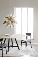 Eettafel \'Carradale\' Rond 150cm - Bruin/X-poot