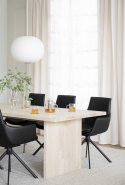 Eettafel \'Emmett\' 240x95cm - Natuurlijk