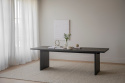 Eettafel \'Emmett\' 240x95cm - Zwart