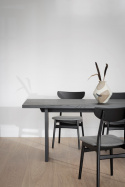 Eettafel \'Emmett\' 240x95cm - Zwart