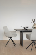 Eettafel \'Emmett\' 240x95cm - Zwart
