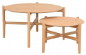 Salontafel \'Holton\' Rond 80cm - Natuurlijk