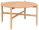 Salontafel \'Holton\' Rond 80cm - Natuurlijk