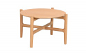 Salontafel \'Holton\' Rond 55cm - Natuurlijk