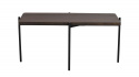 Salontafel \'Shelton\' 90x50cm - Bruin