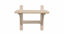 Nachttafel \'Camrose\' - Natuurlijk/Wit