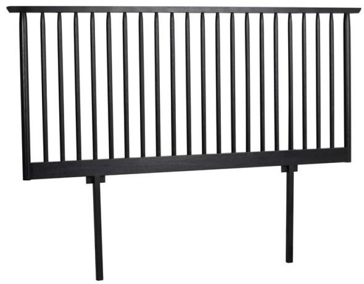 Bedhead \'Riggins\' - Zwart in de groep Meubels bij Reforma (120439)