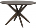 Eettafel \'Calverton\' Rond 120cm - Bruin