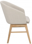 Fauteuil \'Windham\' - Beige/Eik