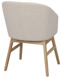 Fauteuil \'Windham\' - Beige/Eik
