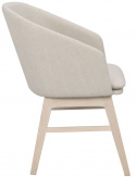 Fauteuil \'Windham\' - Beige/Witgepigmenteerd