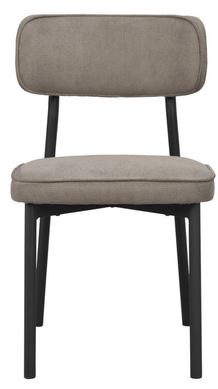 Stoel \'Paisley\' - Grijsbruin/Zwart in de groep Meubels / Zitmeubels / Stoelen bij Reforma (120698)