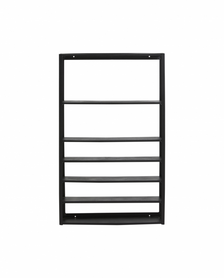 Wandplank \'Zaros\' - Zwart in de groep Meubels / Planken & opslag / Wandplanken bij Reforma (1206)