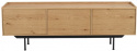 Tv-Meubel \'Brewerton\' - Eik/Zwart