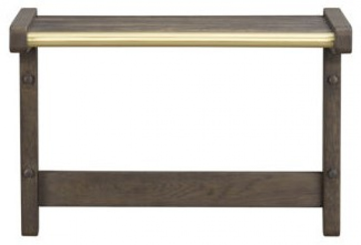 Jassenrek \'Inverness\' 45cm - Bruin in de groep Meubels / Planken & opslag / Hoed- en schoenenplanken bij Reforma (120732)