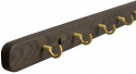 Haaklijst \'Inverness\' 65cm - Bruin