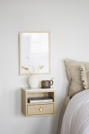 Nachttafel \'Whitmore\' - Licht eiken