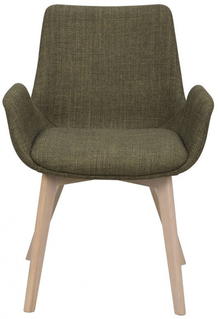 Fauteuil \'Drimsdale\' - Groen/Witgepigmenteerd in de groep Meubels / Zitmeubels / Stoelen bij Reforma (120801)