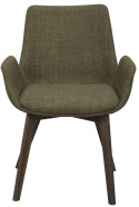 Fauteuil \'Drimsdale\' - Groen/Bruin