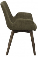 Fauteuil \'Drimsdale\' - Groen/Bruin