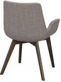 Fauteuil \'Drimsdale\' - Grijs/Bruin