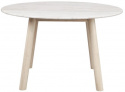 Eettafel \'Taransay\' Rond 125cm - Beige/Witgepigmenteerd