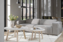 Salontafel \'Taransay\' Rond 90cm - Beige/Witgepigmenteerd