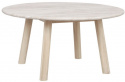 Salontafel \'Taransay\' Rond 90cm - Beige/Witgepigmenteerd