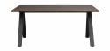 Eettafel \'Carradale\' 170x100cm - Bruin/V-poot