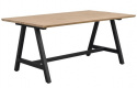 Eettafel \'Carradale\' 170x100cm - Eiken/A-poot