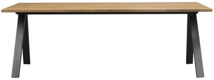 Eettafel \'Carradale\' 220 cm - Eiken/V-poot in de groep Meubels / Tafels bij Reforma (120895)