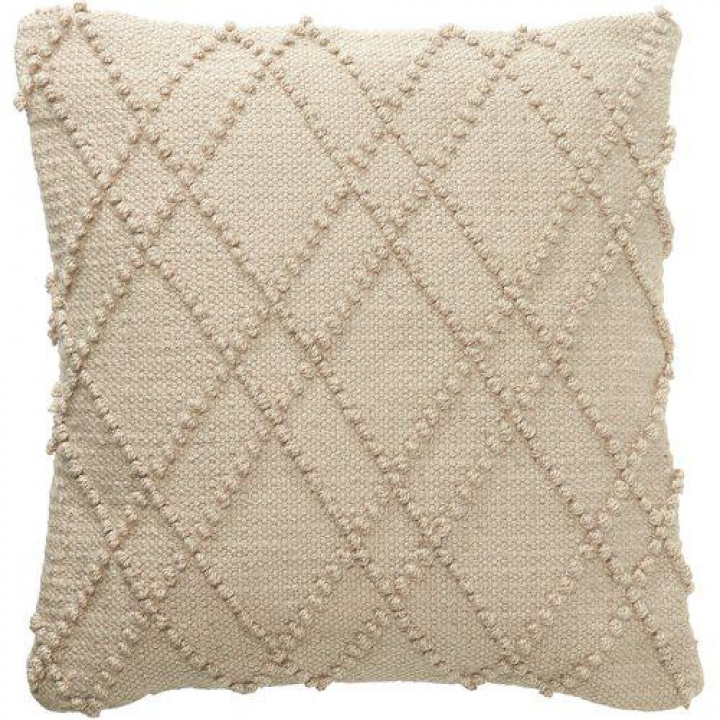 Kussenhoes \'Alma\' 50x50 - Beige in de groep Inrichting / Textiel / Kussenslopen bij Reforma (1209-47-021)