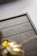 Salontafel \'Deerfield\' 80x80cm - Donker eik