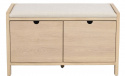Halbank \'Hillmond\' 80cm - Licht eik