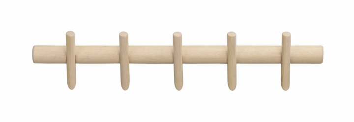 Hakenlijst \'Hillmond\' 65cm - Licht eik in de groep Meubels / Planken & opslag / Kledinghangers bij Reforma (121058)