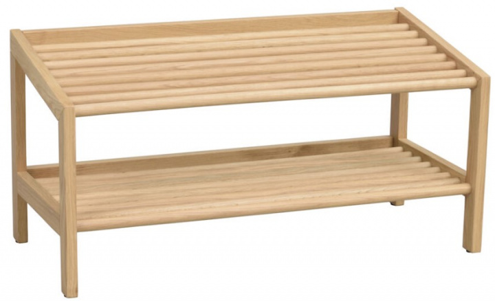 Schoenenrek \'Hillmond\' - Eik in de groep Meubels / Planken & opslag / Hoed- en schoenenplanken bij Reforma (121061)