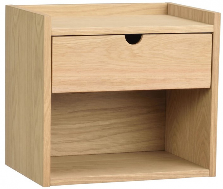 Nachtkastje/Wandplank \'Hillmond\' - Eik in de groep Meubels / Tafels / Nachtkastjes bij Reforma (121065)